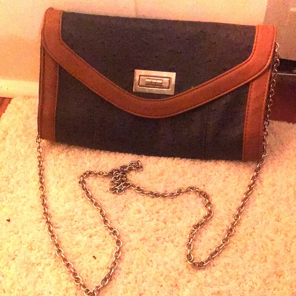 ostrich crossbody purse